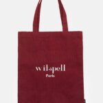 Burgundy Tote Bag